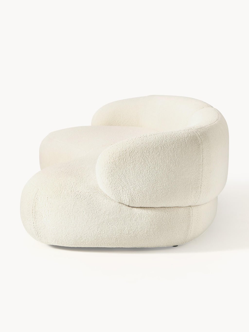 Sofa Alba (4-Sitzer) aus Teddyfell