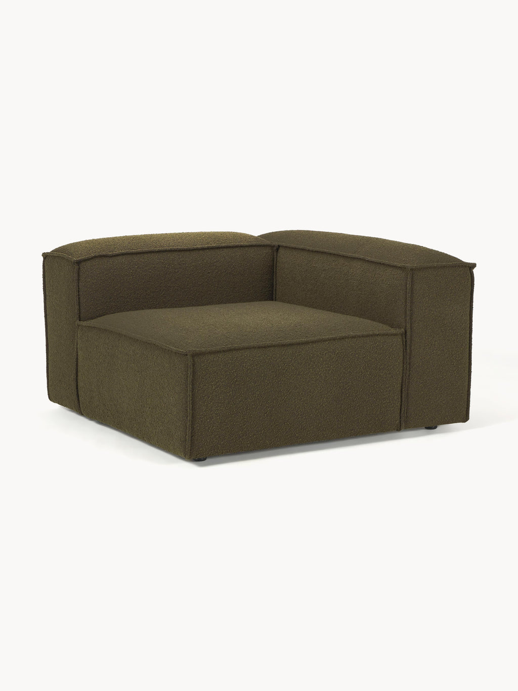 Eckmodul Lennon aus Bouclé