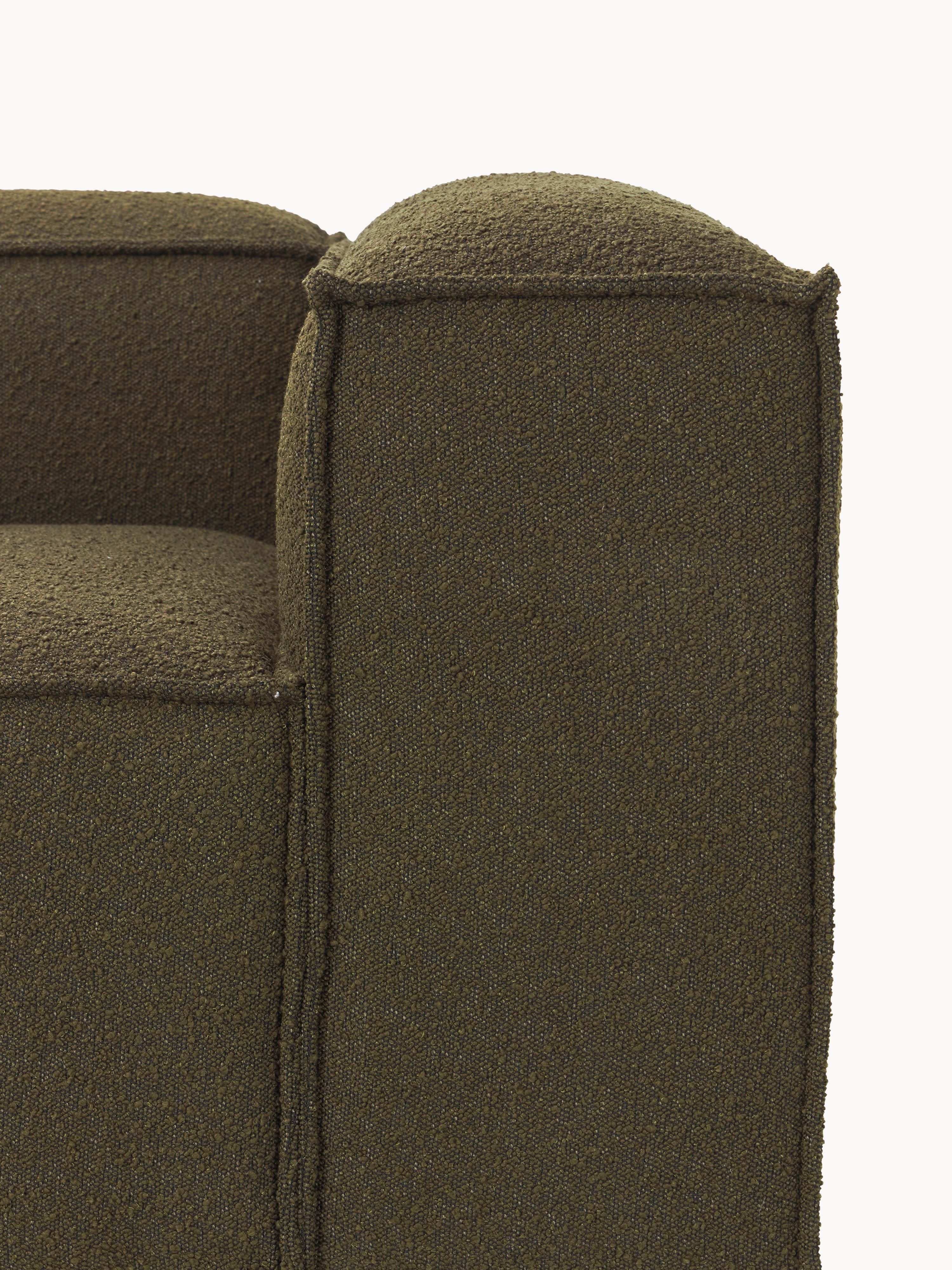 Eckmodul Lennon aus Bouclé