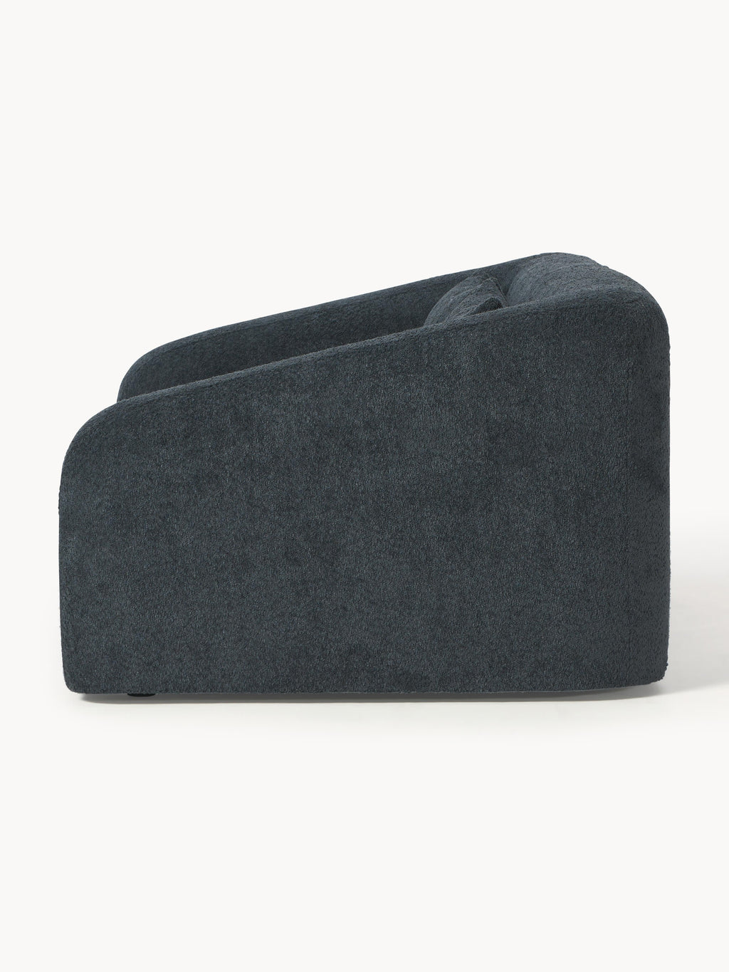 Schlafsofa Eliot (2-Sitzer) aus Teddy-Bouclé