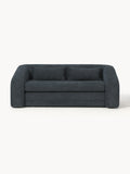 Galeriebild 1 - Schlafsofa Eliot (2-Sitzer) aus Teddy-Bouclé