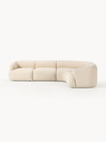Galeriebild 1 - Modulares Bouclé-Ecksofa Sofia (4-Sitzer)