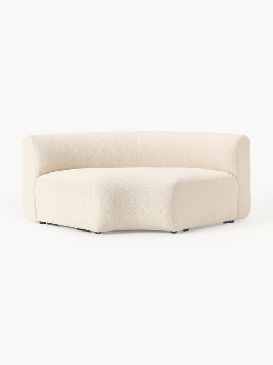 Galeriebild 1 - Rundes Bouclé-Eckmodul Sofia