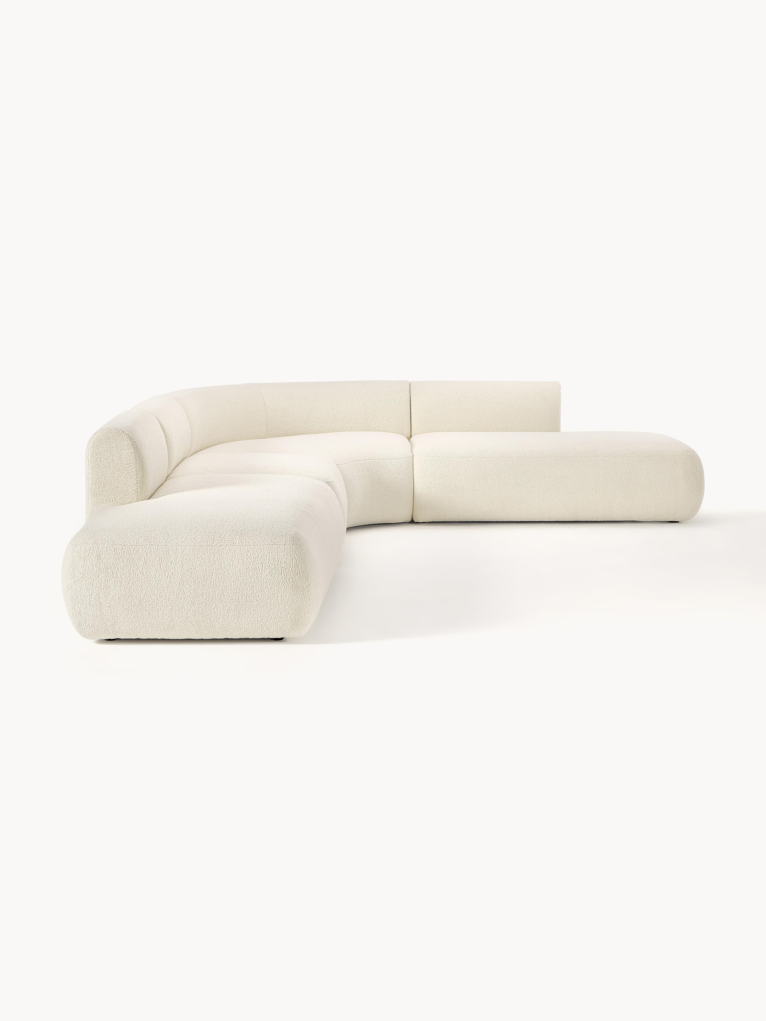 Modulares Teddy-Ecksofa Sofia (4-Sitzer)