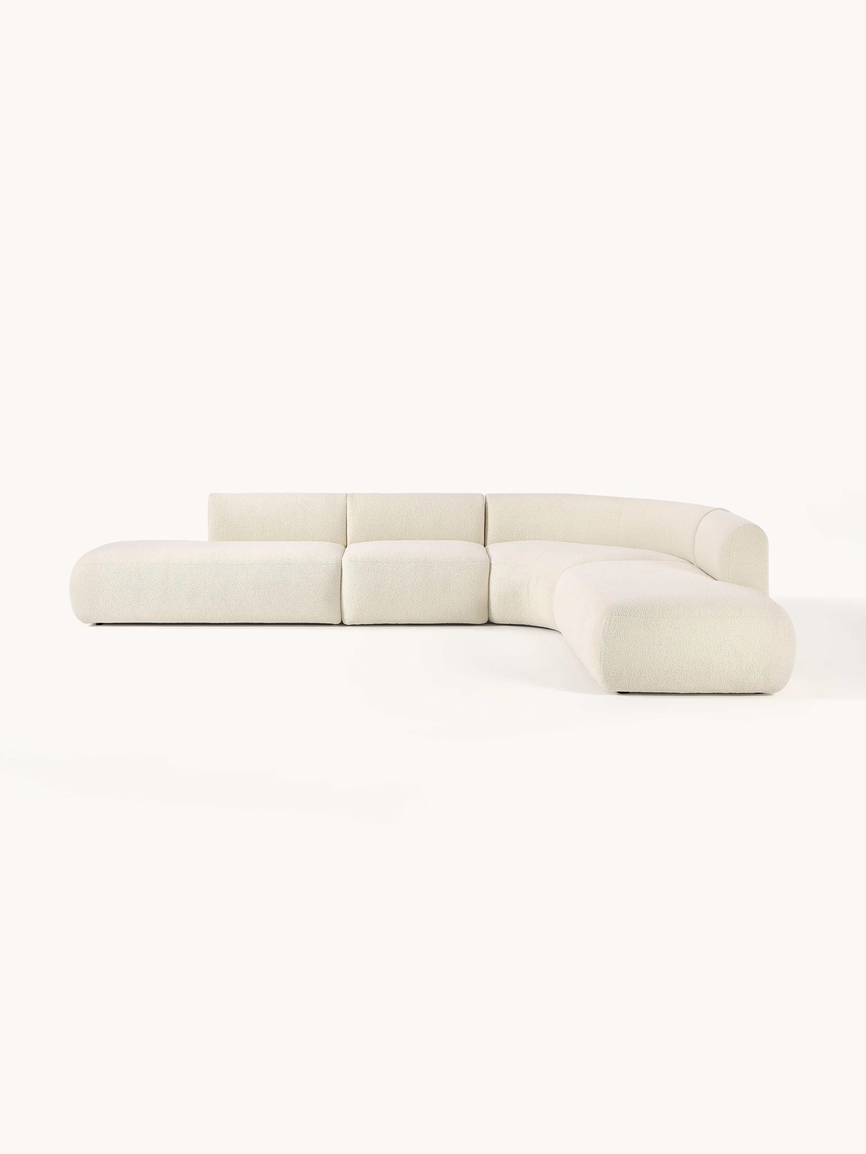Galeriebild 1 - Modulares Teddy-Ecksofa Sofia (4-Sitzer)