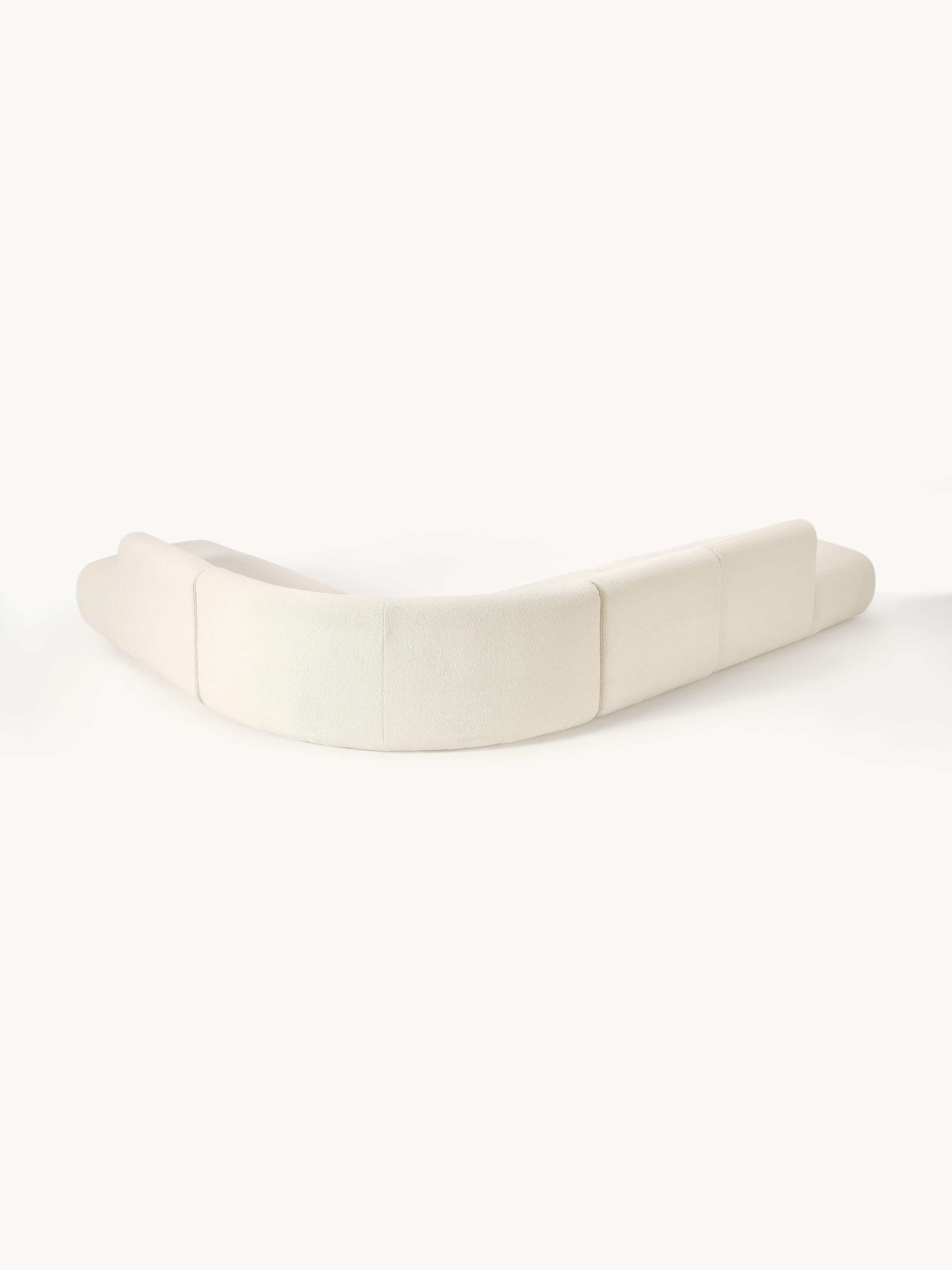 Modulares Teddy-Ecksofa Sofia (4-Sitzer)