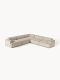 Galeriebild 1 - Cord-Ecksofa Melva (4-Sitzer)