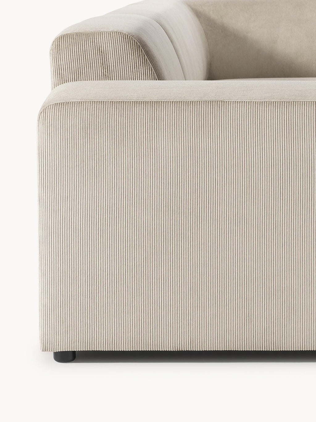 Cord-Ecksofa Melva (4-Sitzer)
