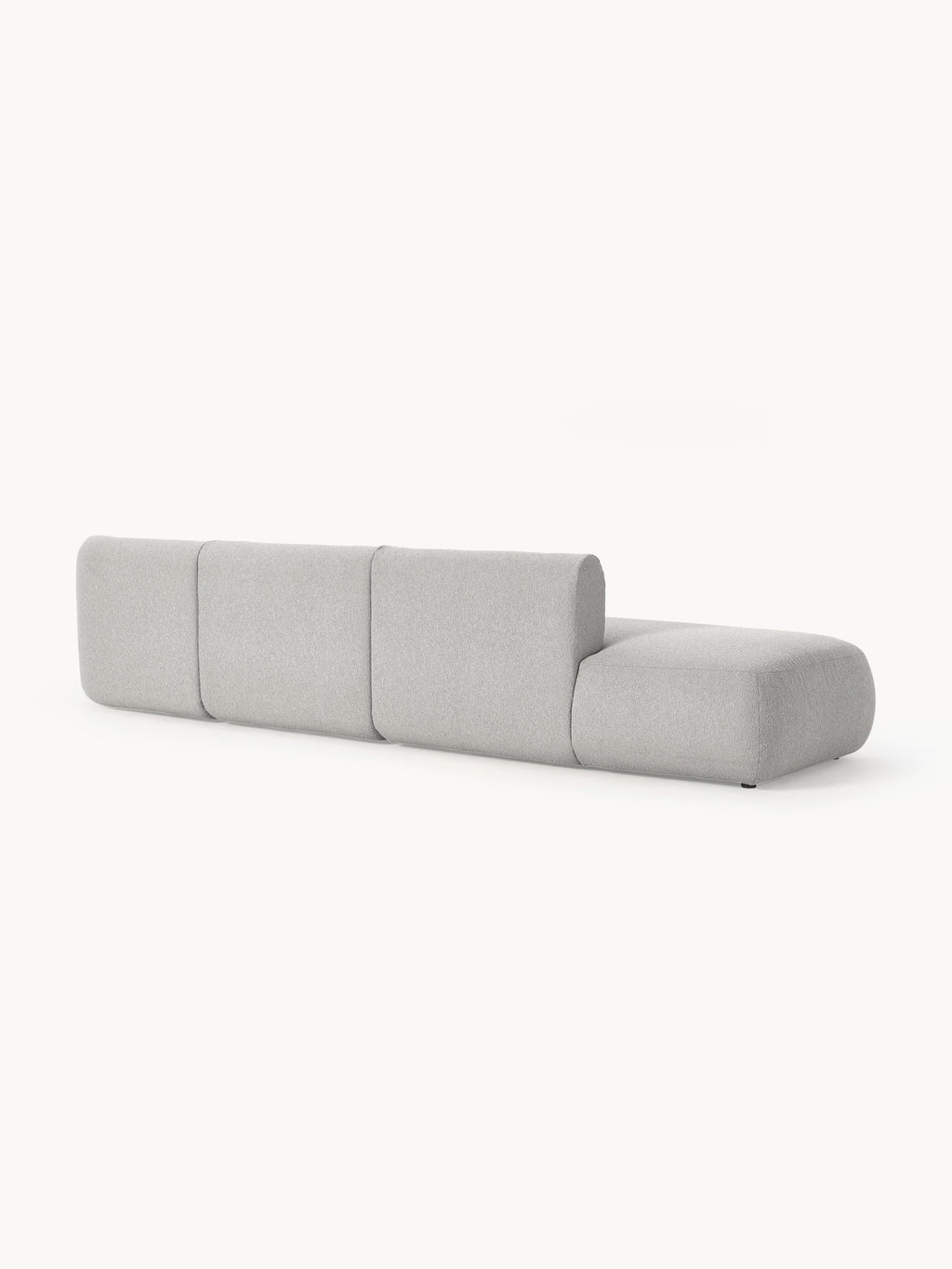 Modulare Bouclé-Chaise Sofia (2-Sitzer)