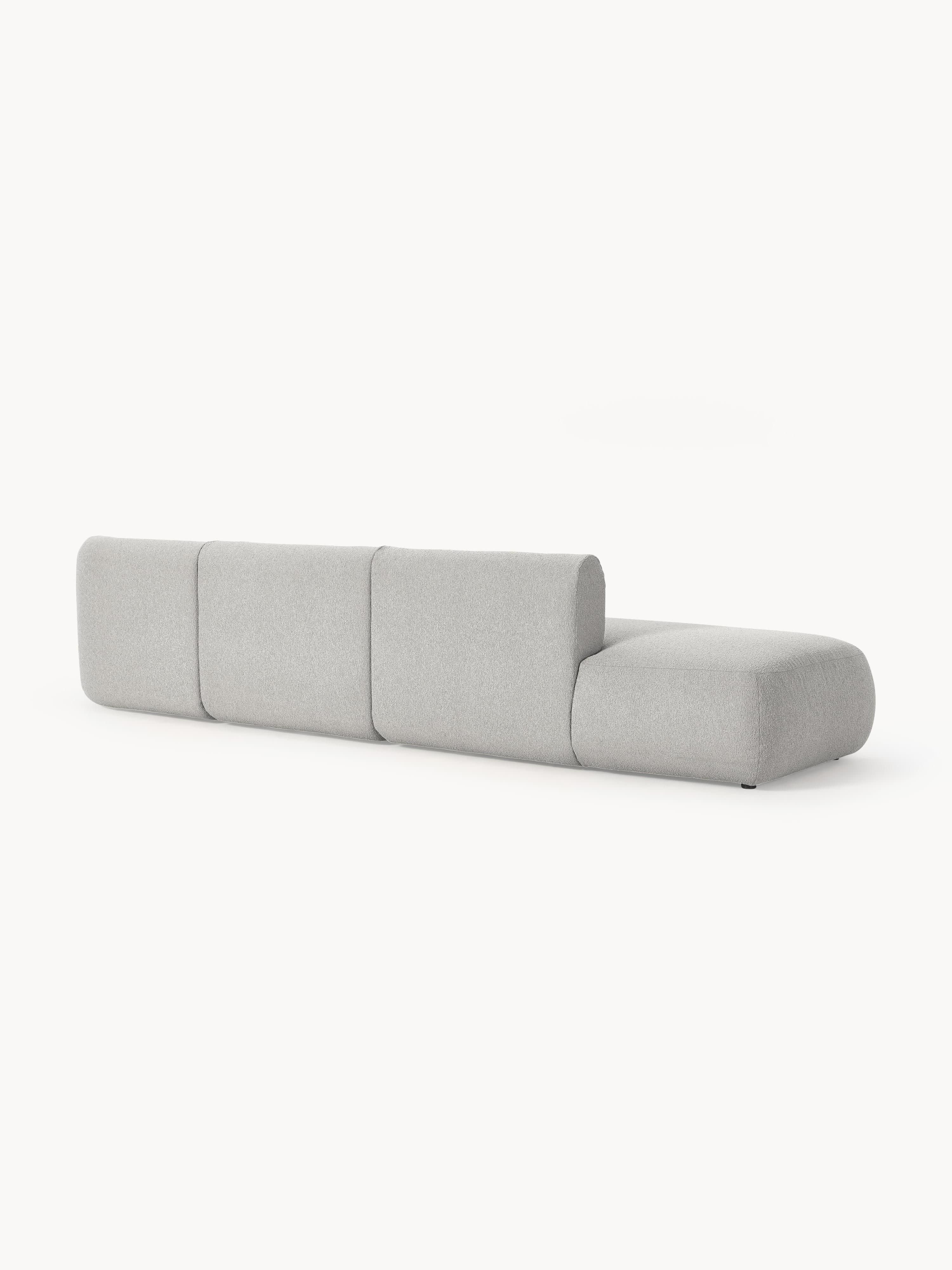 Modulare Bouclé-Chaise Sofia (2-Sitzer)