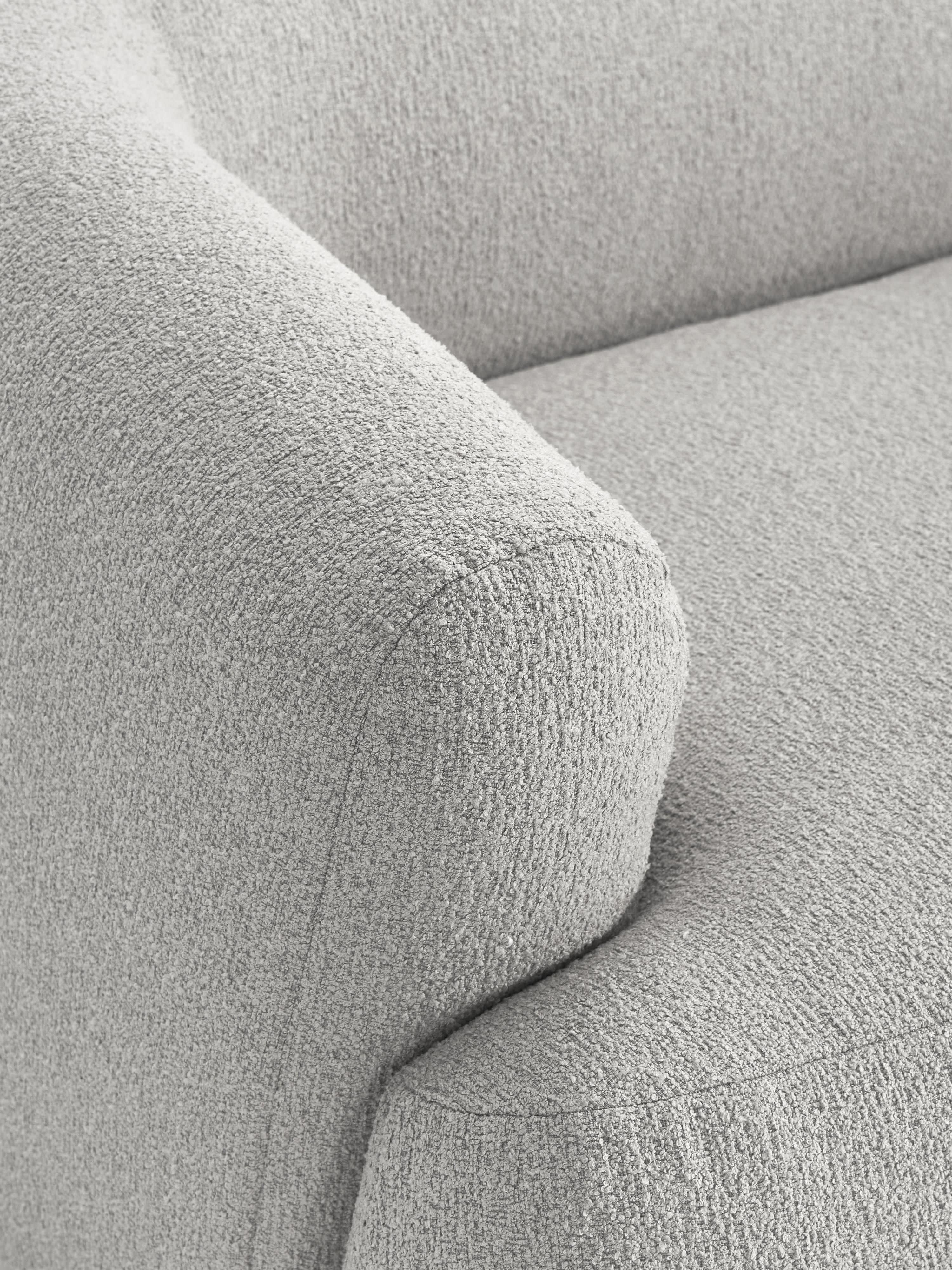Modulare Bouclé-Chaise Sofia (2-Sitzer)