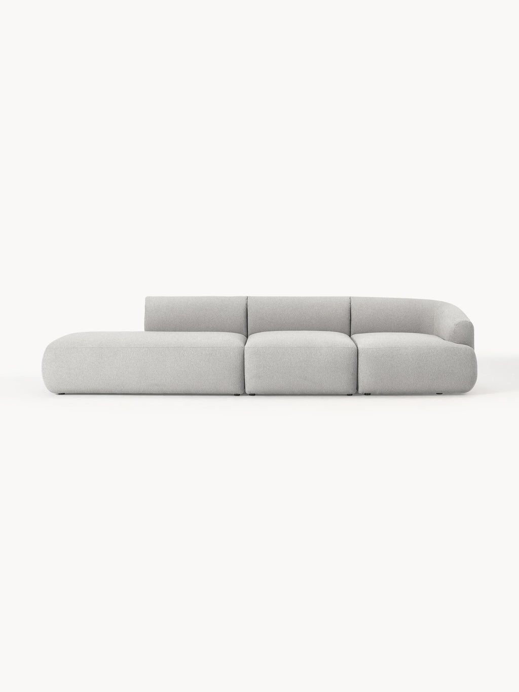 Galeriebild 1 - Modulare Bouclé-Chaise Sofia (2-Sitzer)