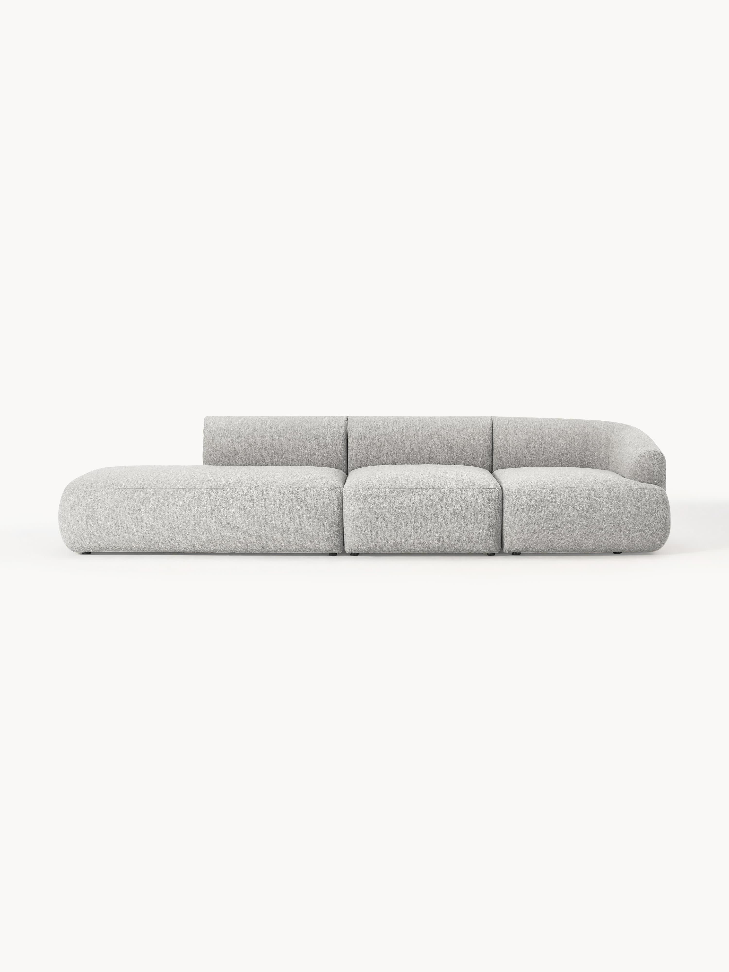 Galeriebild 1 - Modulare Bouclé-Chaise Sofia (2-Sitzer)