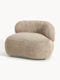 Galeriebild 1 - Loungesessel Alba aus Teddy-Bouclé