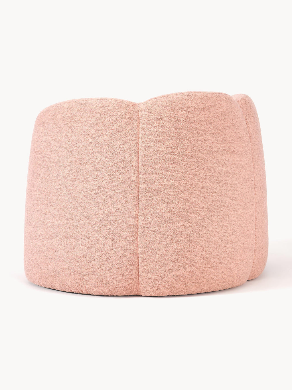 Bouclé-Loungesessel Fleur