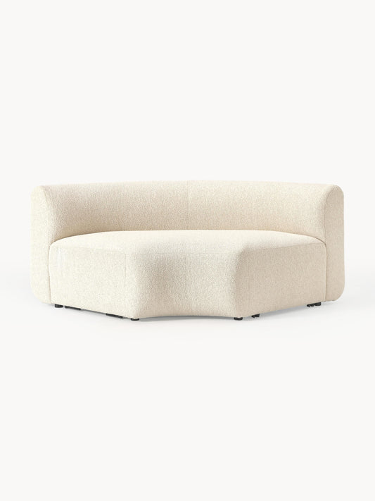 Galeriebild 1 - Rundes Bouclé-Eckmodul Sofia