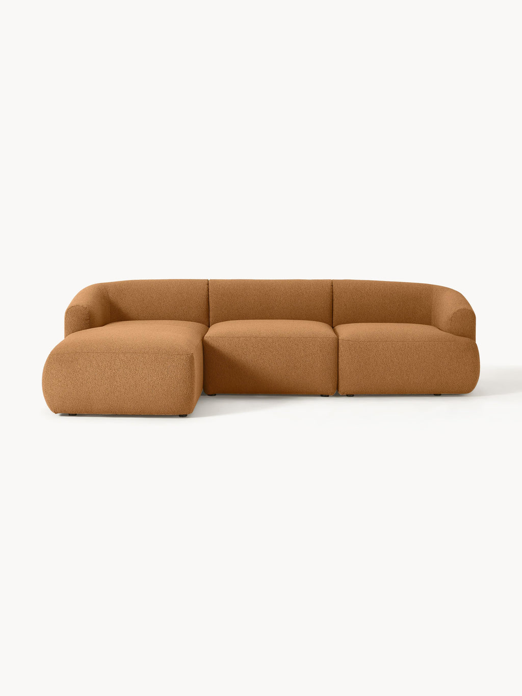 Galeriebild 1 - Modulares Bouclé-Ecksofa Sofia (3-Sitzer)