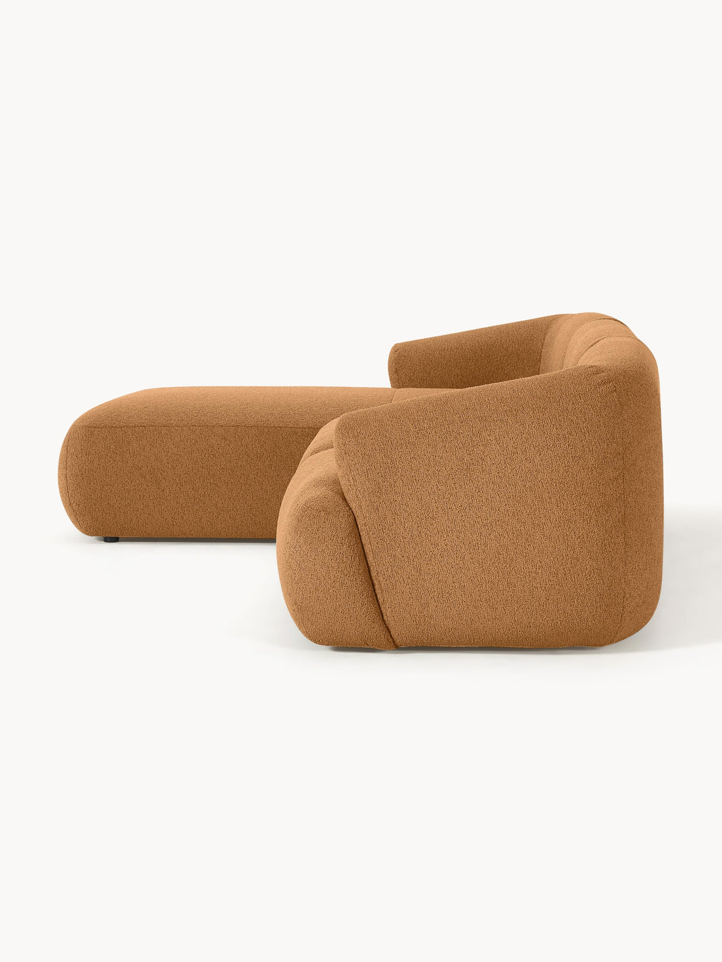 Modulares Bouclé-Ecksofa Sofia (3-Sitzer)
