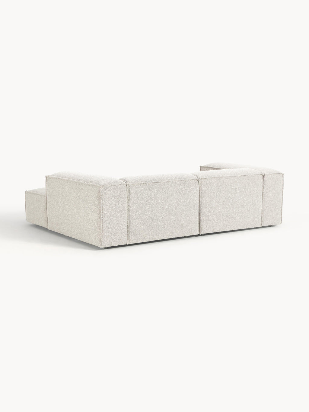 Modulares Bouclé-Ecksofa Lennon (2-Sitzer)