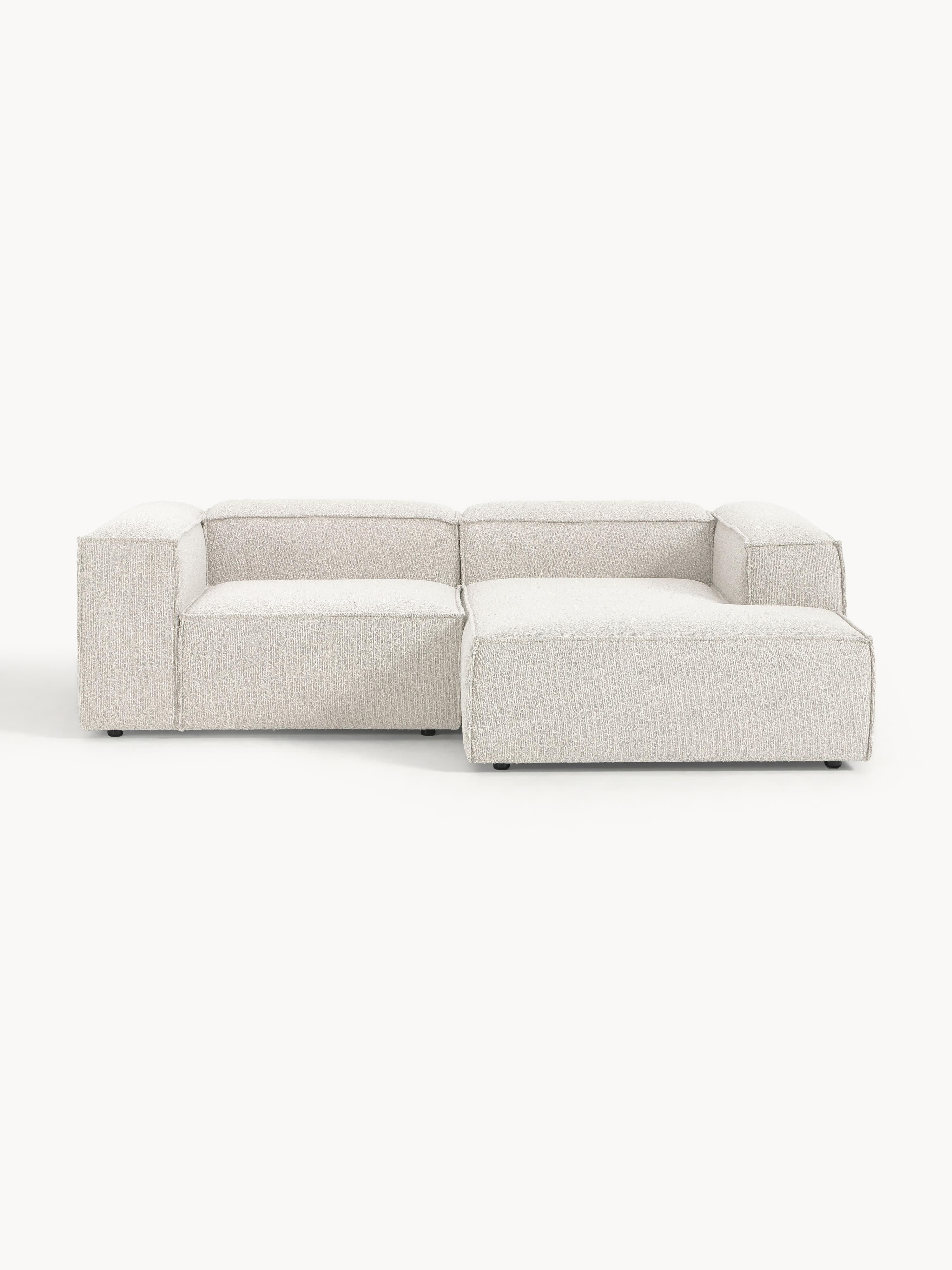 Galeriebild 1 - Modulares Bouclé-Ecksofa Lennon (2-Sitzer)