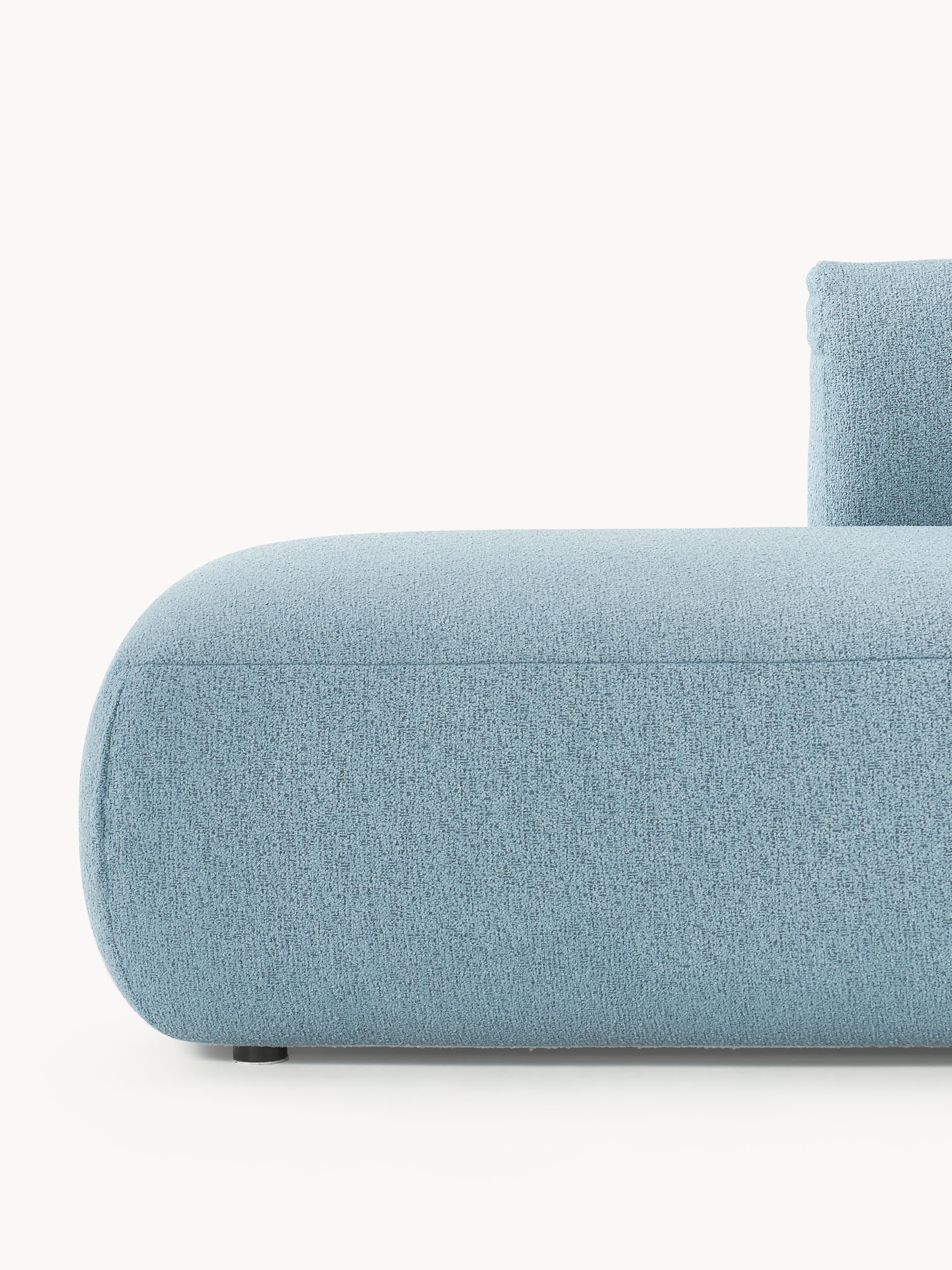 Modulares Bouclé-Ecksofa Sofia (4-Sitzer)