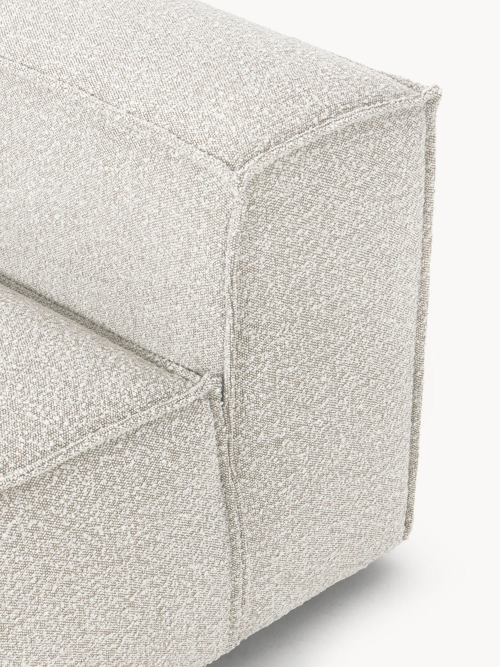 Mittelmodul Lennon aus Bouclé