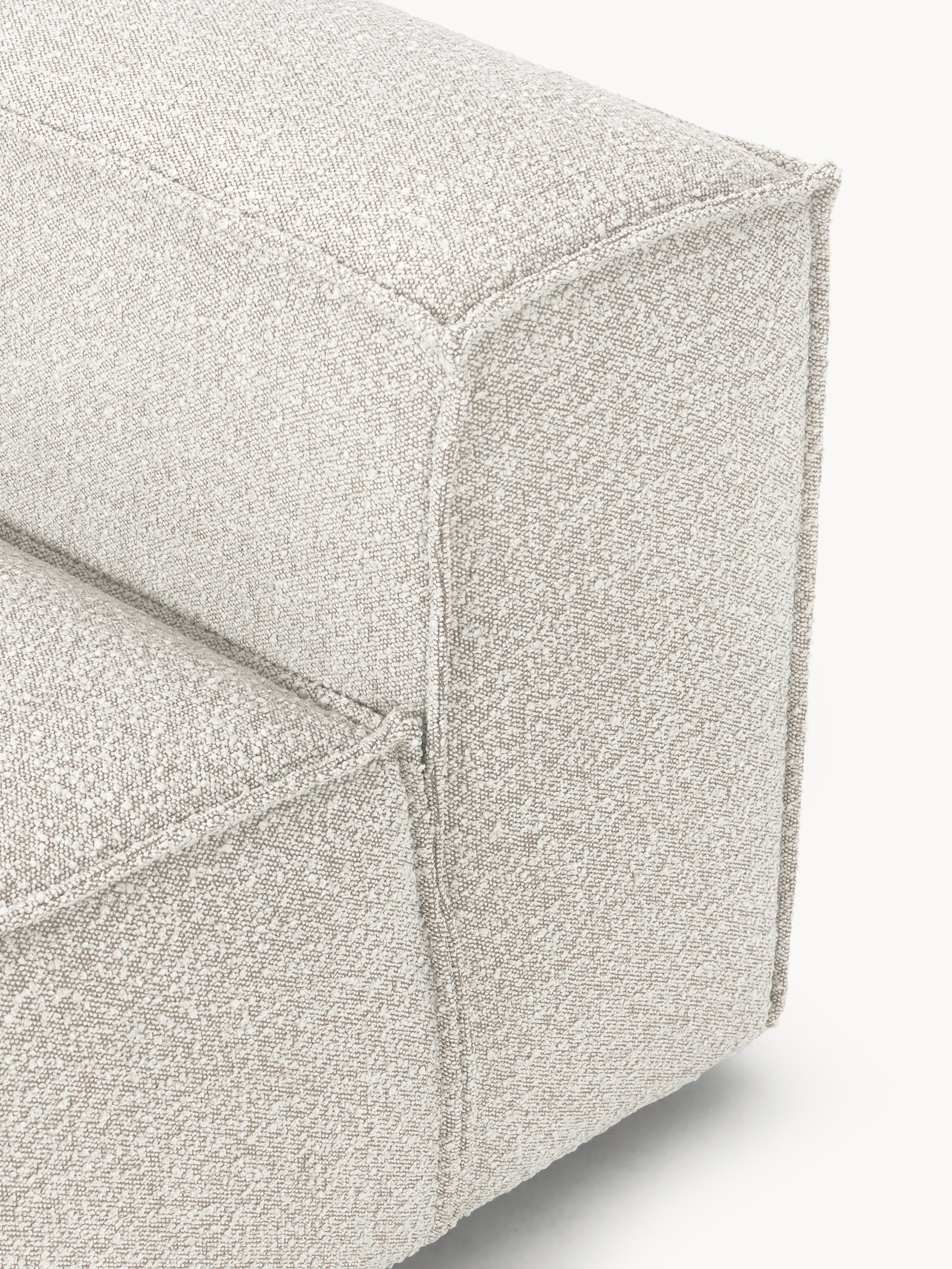 Mittelmodul Lennon aus Bouclé