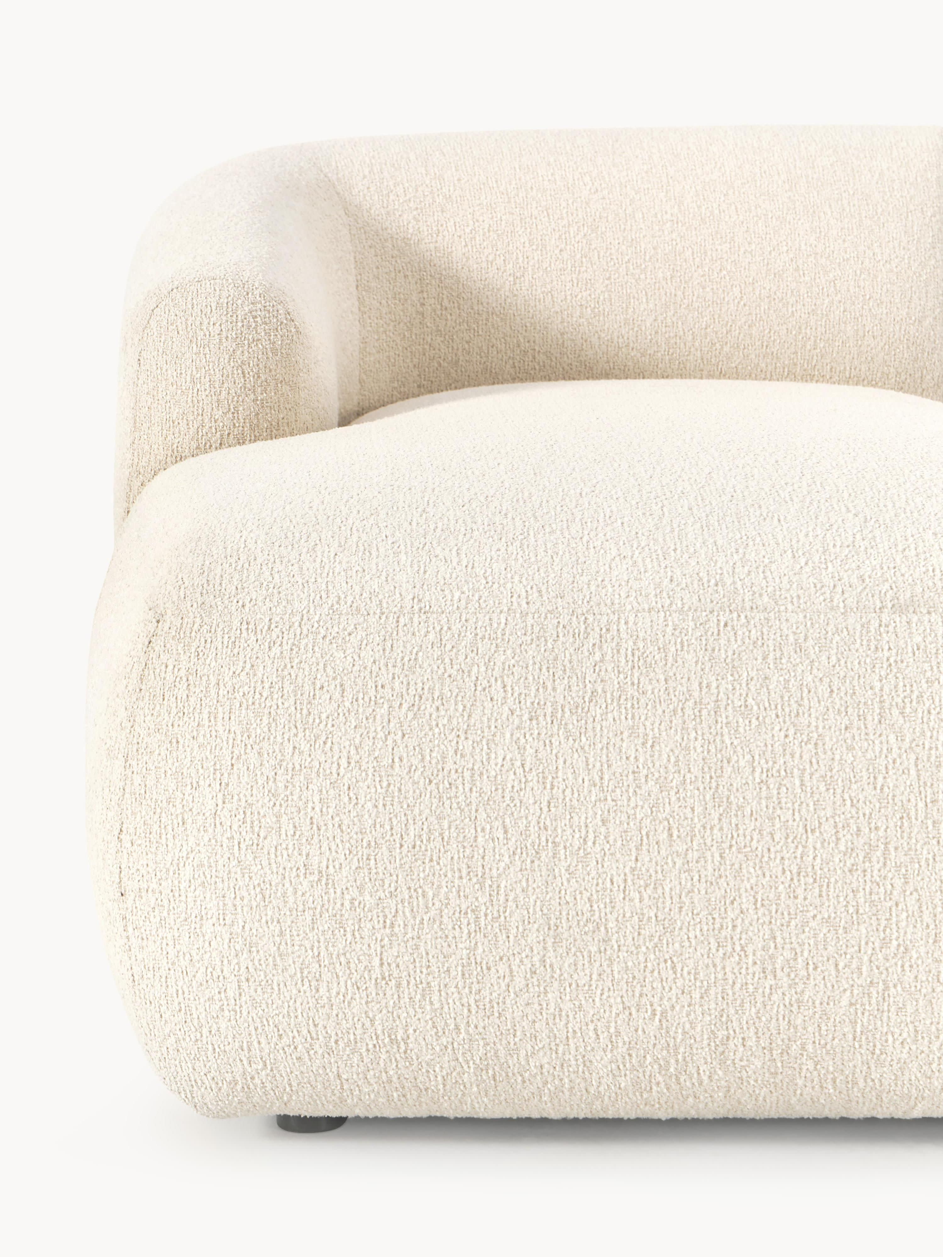 Bouclé-Chaise-Eckmodul Sofia