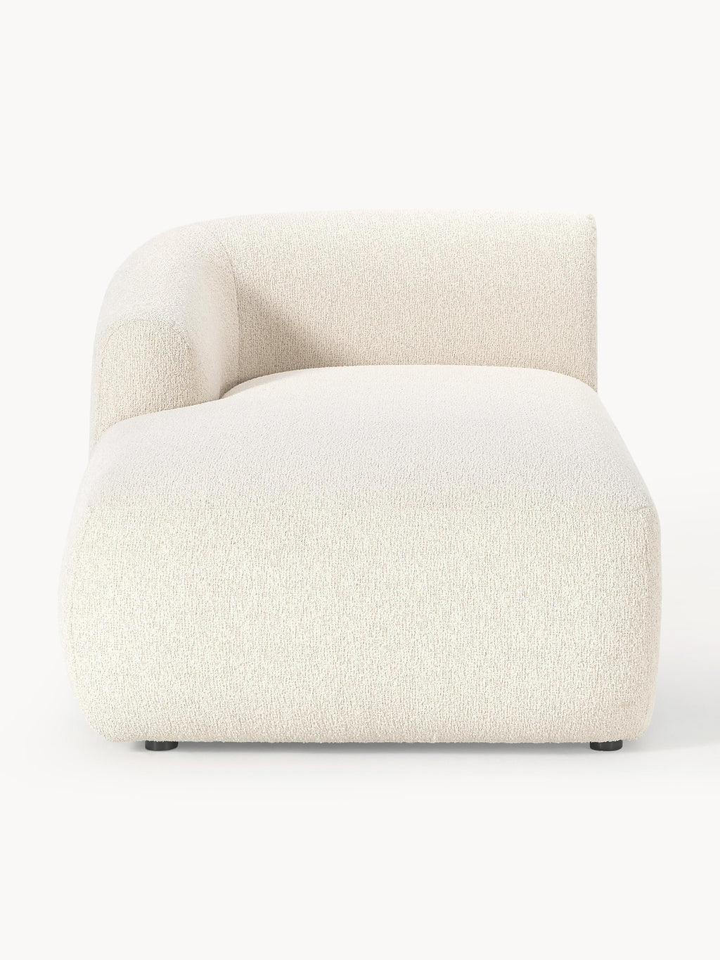 Bouclé-Chaise-Eckmodul Sofia