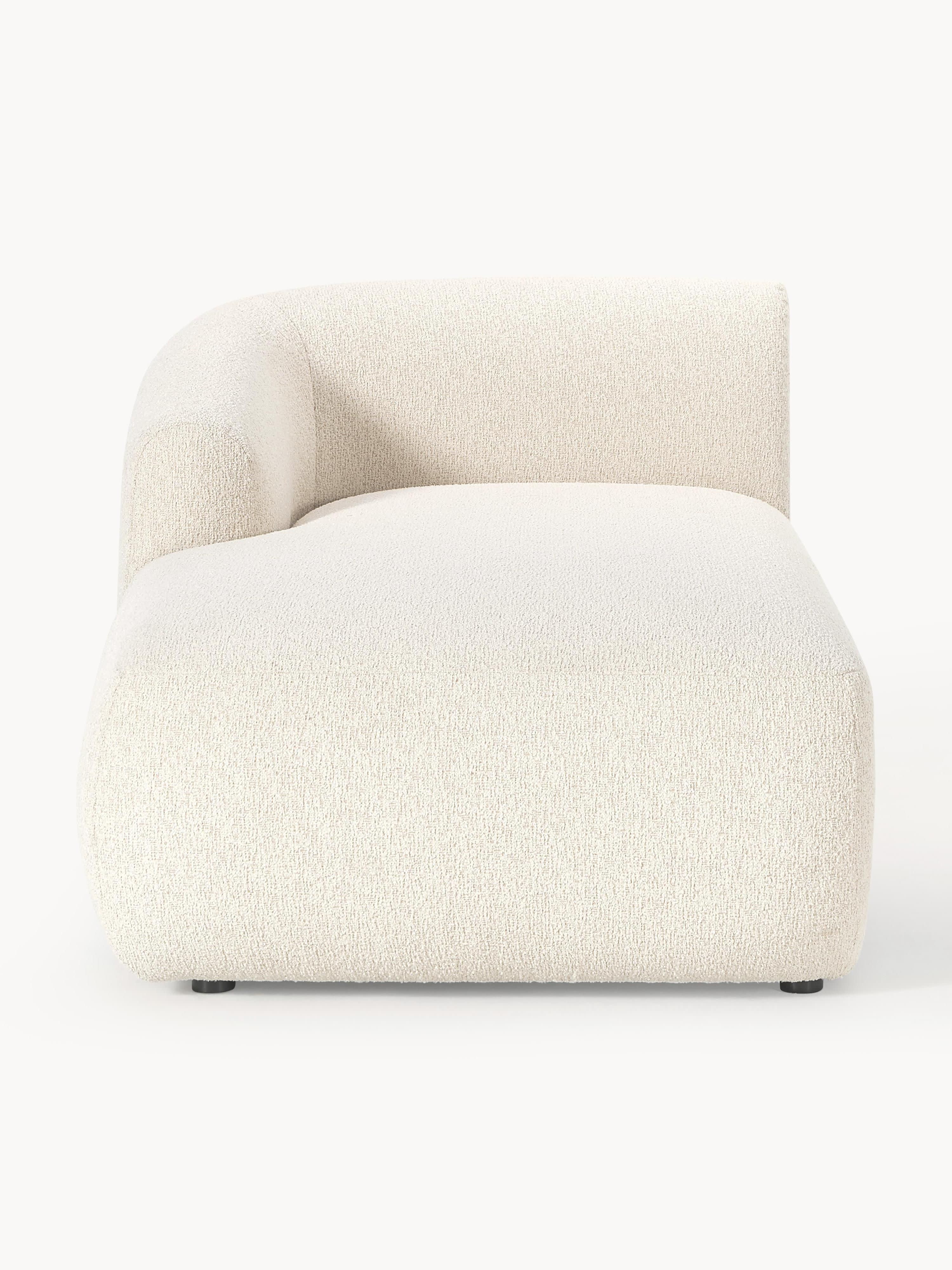 Bouclé-Chaise-Eckmodul Sofia