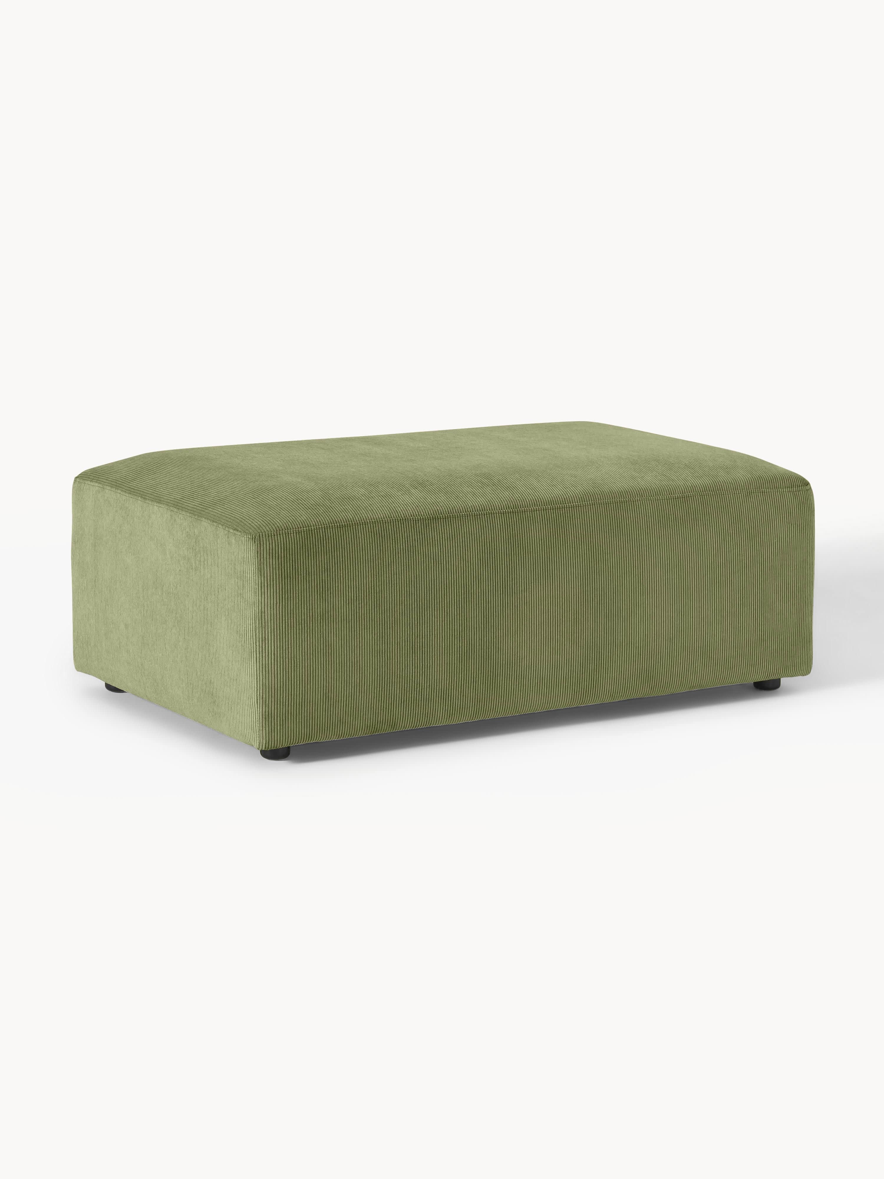 Galeriebild 1 - XL Sofa-Hocker Melva aus Cord