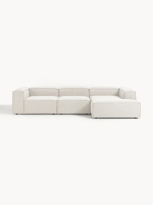 Galeriebild 1 - Modulares Bouclé-Ecksofa Lennon (4-Sitzer)