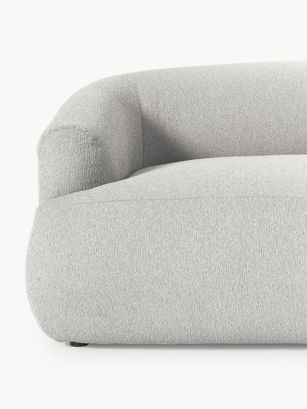 Modulares Bouclé-Sofa Sofia (2-Sitzer)