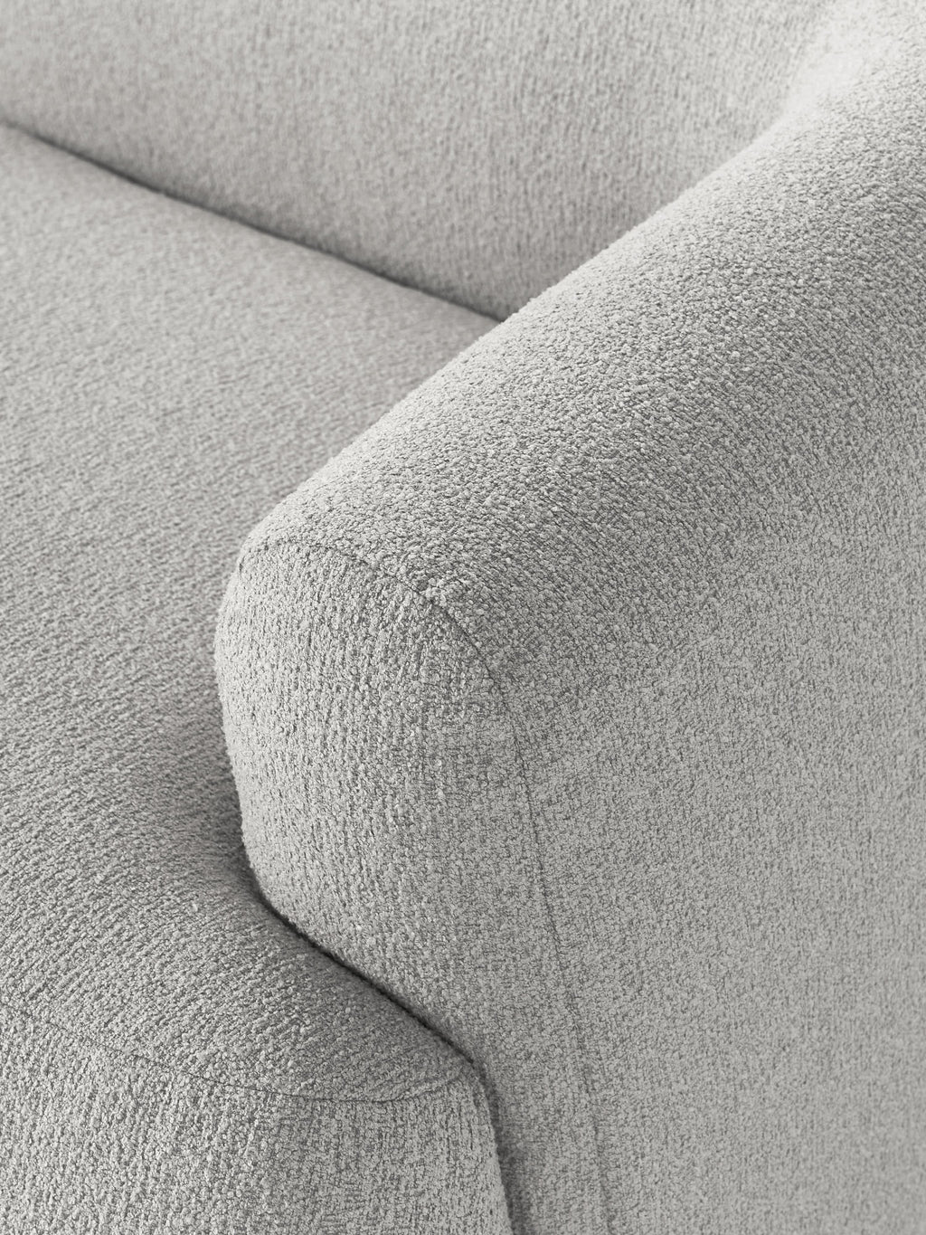Modulares Bouclé-Sofa Sofia (2-Sitzer)