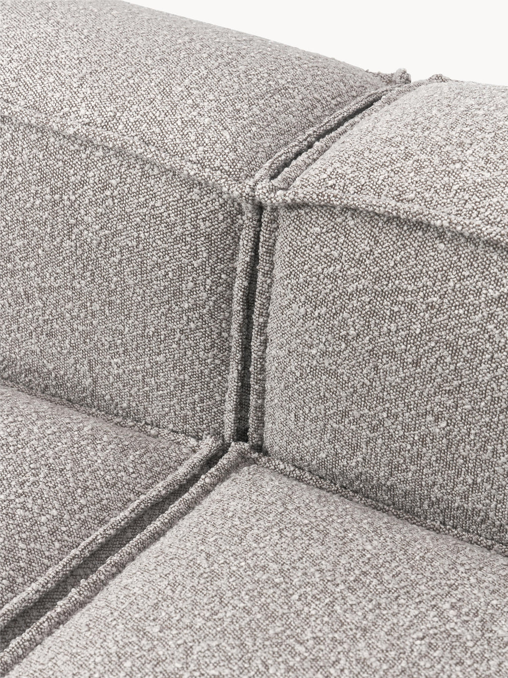 Modulares Sofa Lennon (3-Sitzer) aus Bouclé