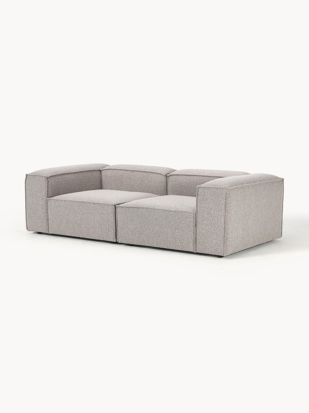 Modulares Sofa Lennon (3-Sitzer) aus Bouclé