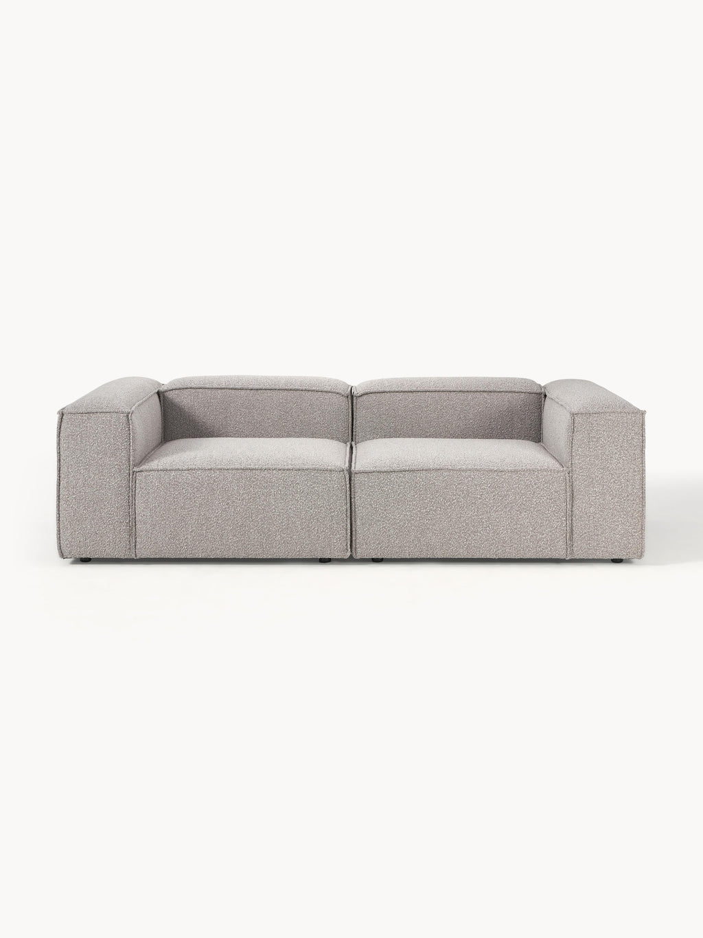 Galeriebild 1 - Modulares Sofa Lennon (3-Sitzer) aus Bouclé