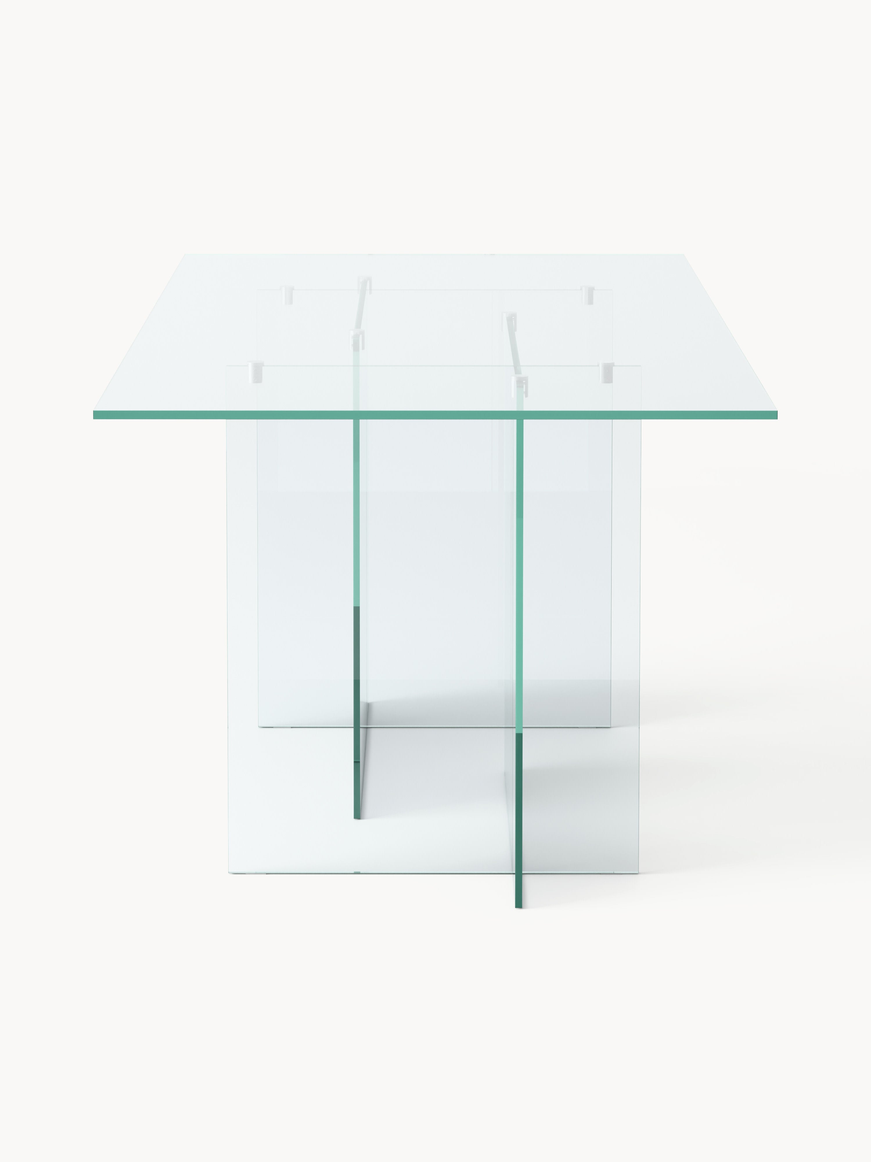 Esstisch Anouk aus Glas, 180 x 90 cm