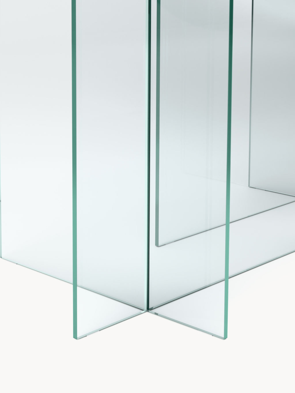 Esstisch Anouk aus Glas, 180 x 90 cm