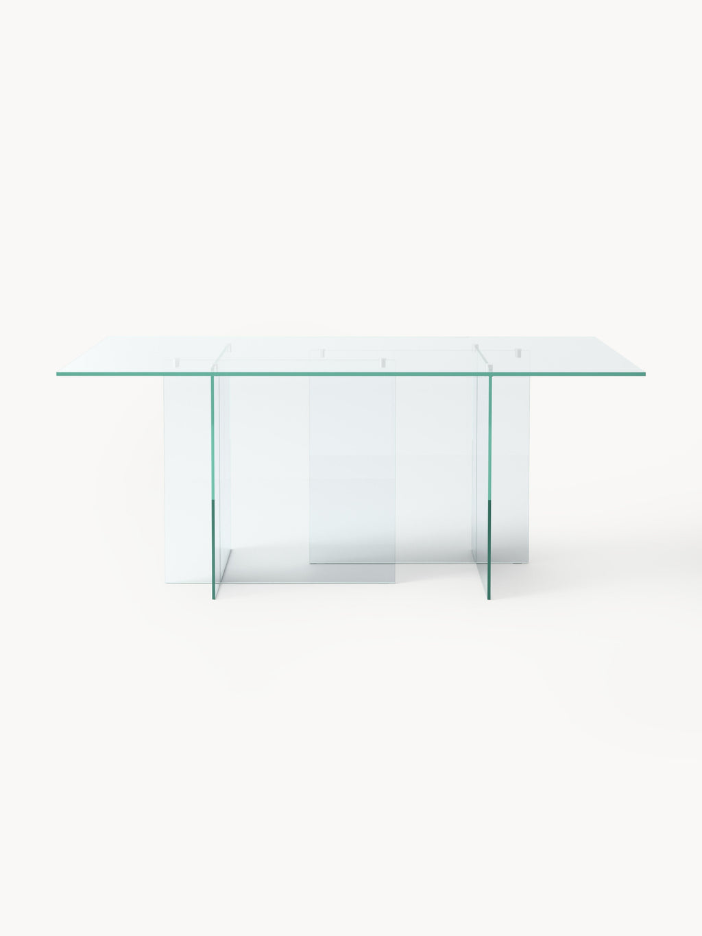 Esstisch Anouk aus Glas, 180 x 90 cm