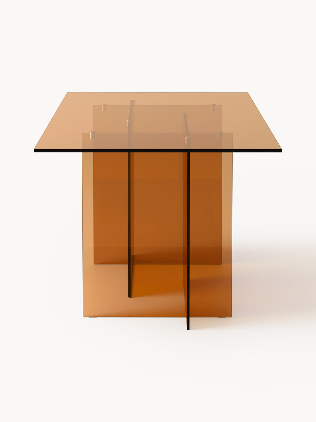 Esstisch Anouk aus Glas, 180 x 90 cm