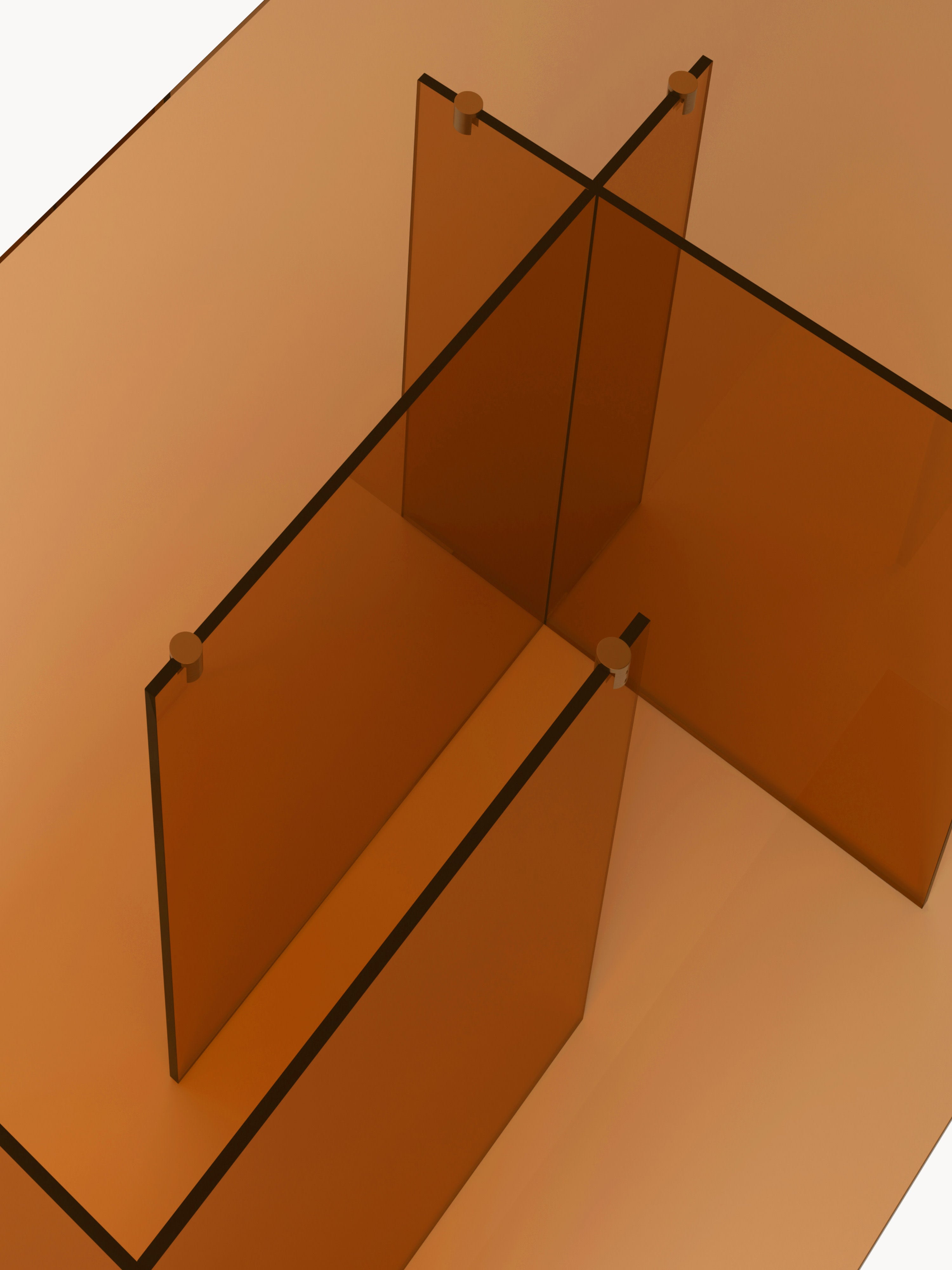 Esstisch Anouk aus Glas, 180 x 90 cm