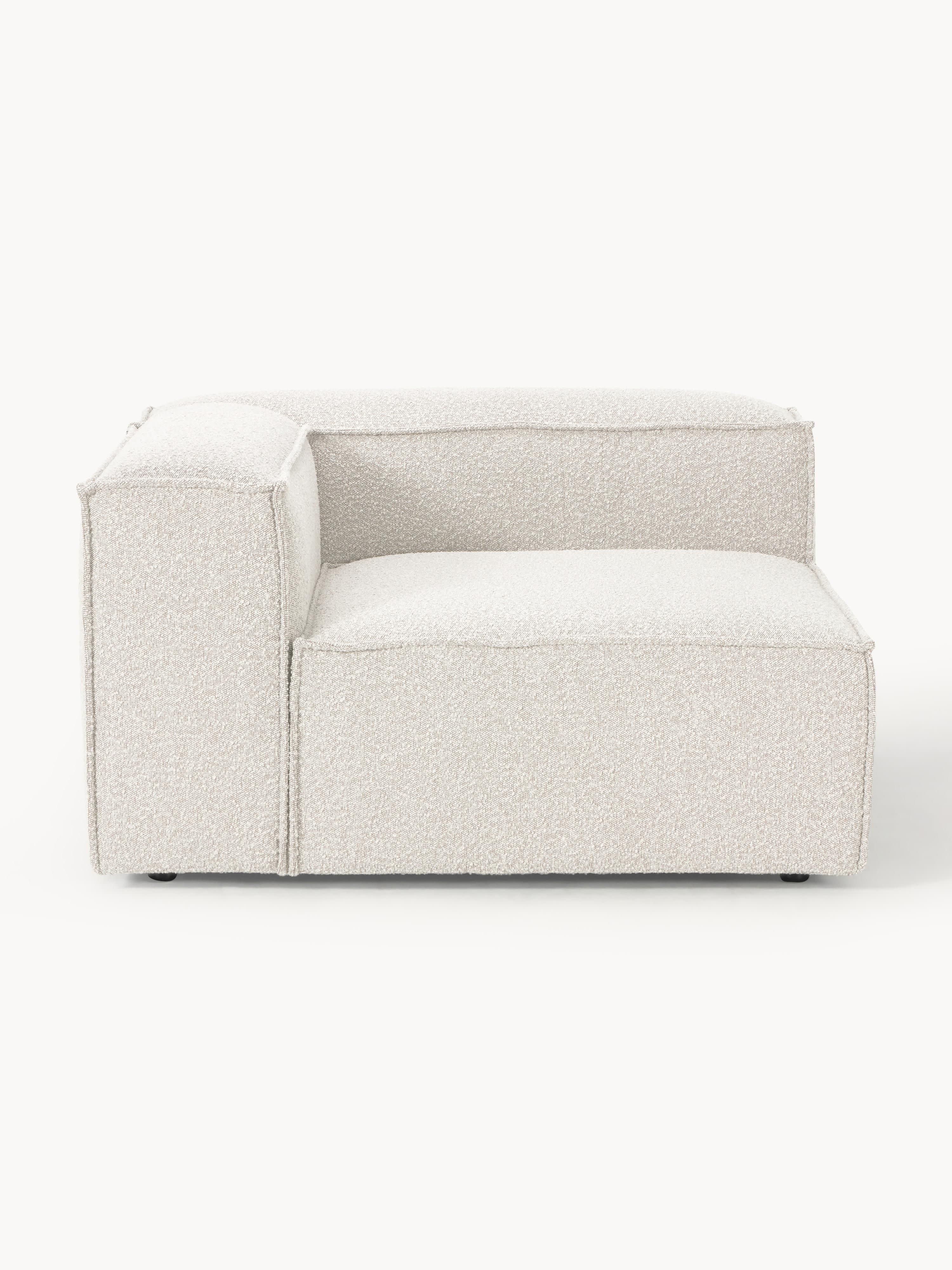 Eckmodul Lennon aus Bouclé