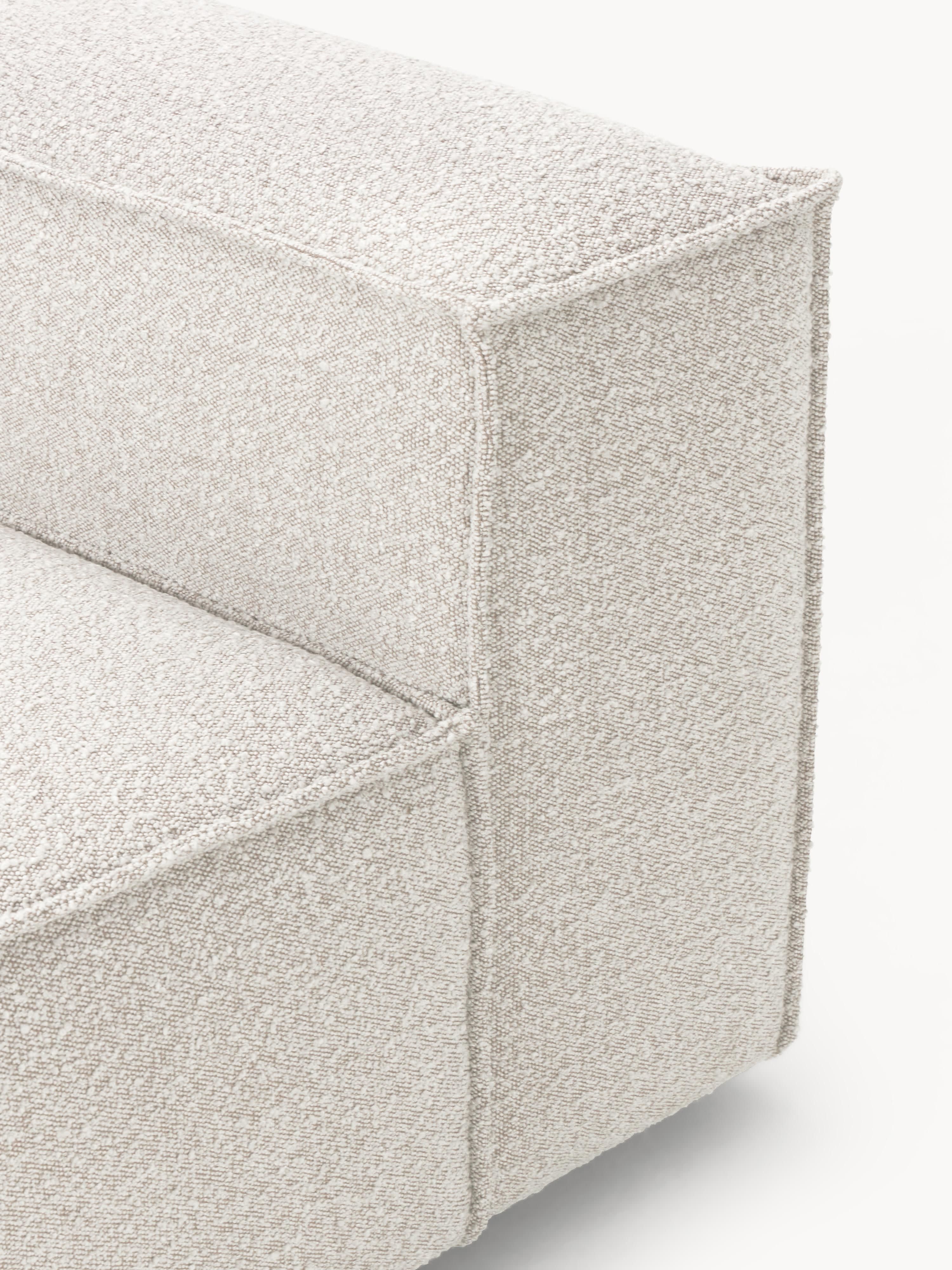 Eckmodul Lennon aus Bouclé