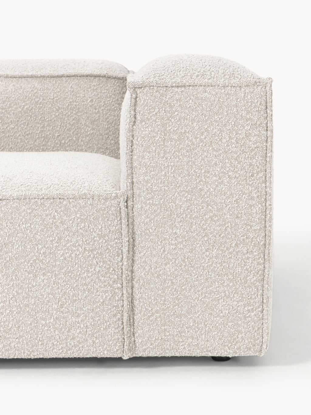 Eckmodul Lennon aus Bouclé