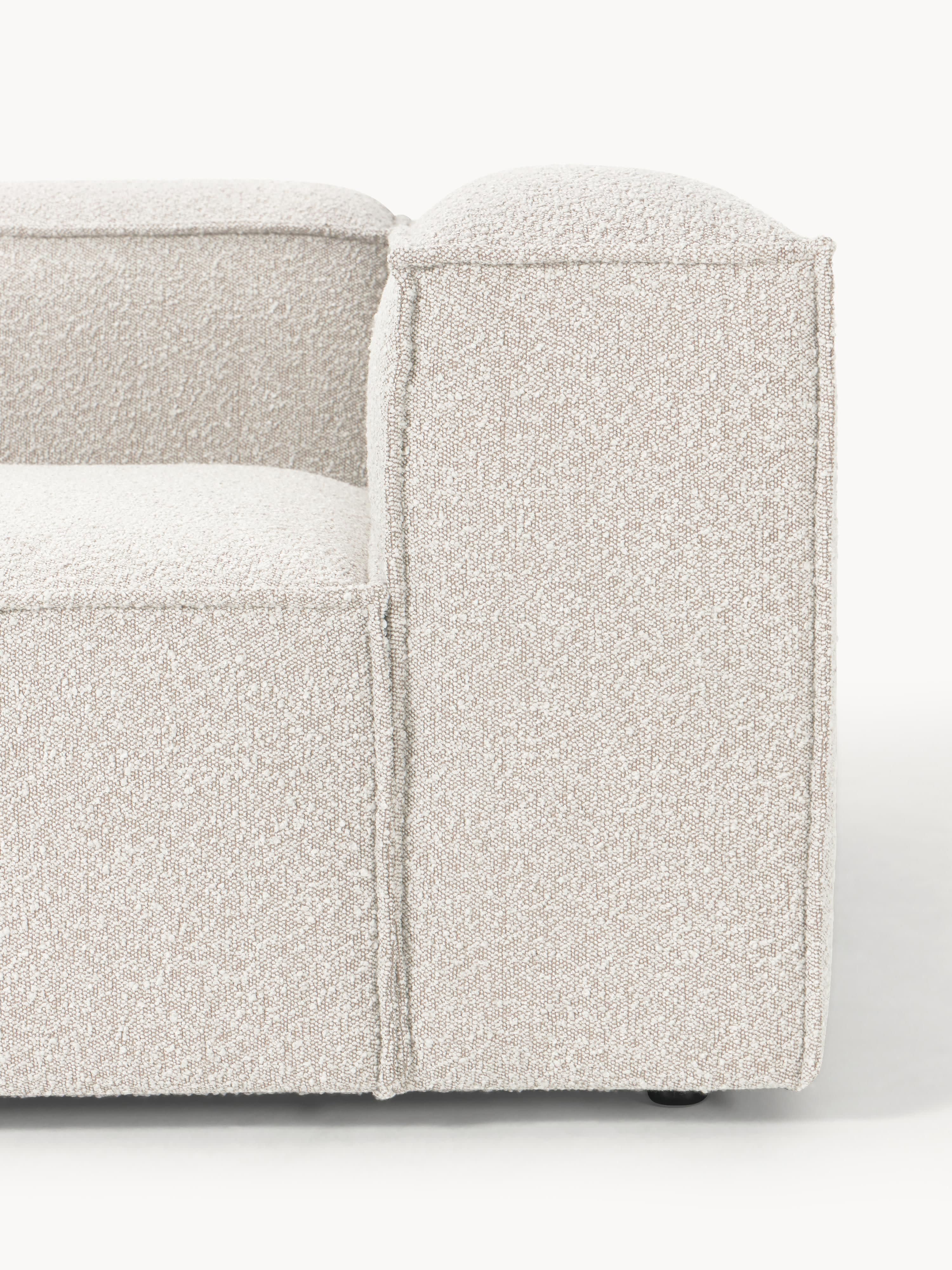 Eckmodul Lennon aus Bouclé