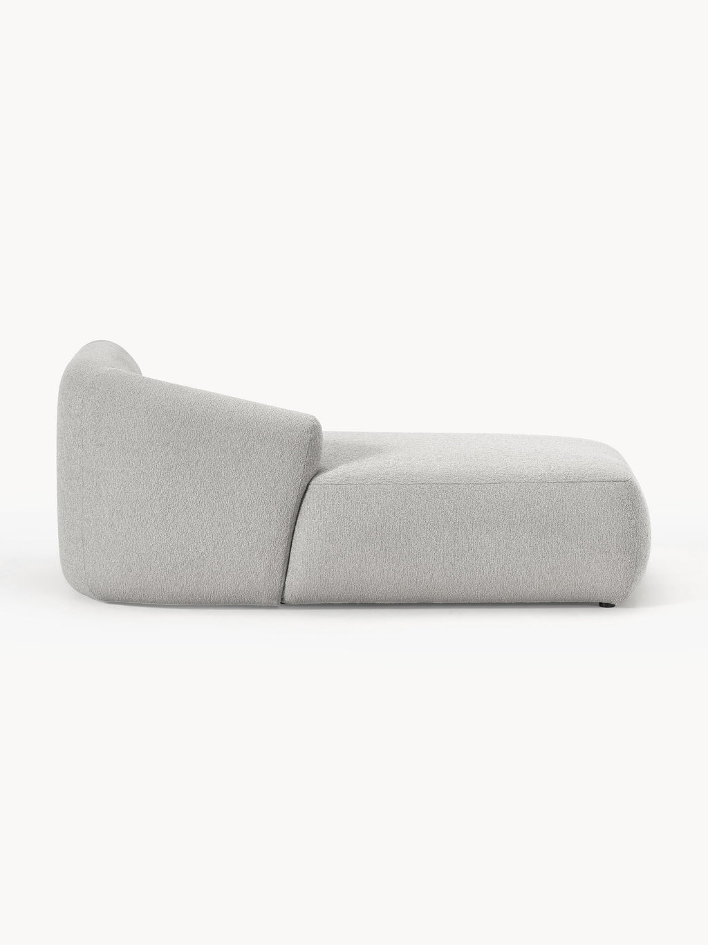 Bouclé-Chaise-Eckmodul Sofia