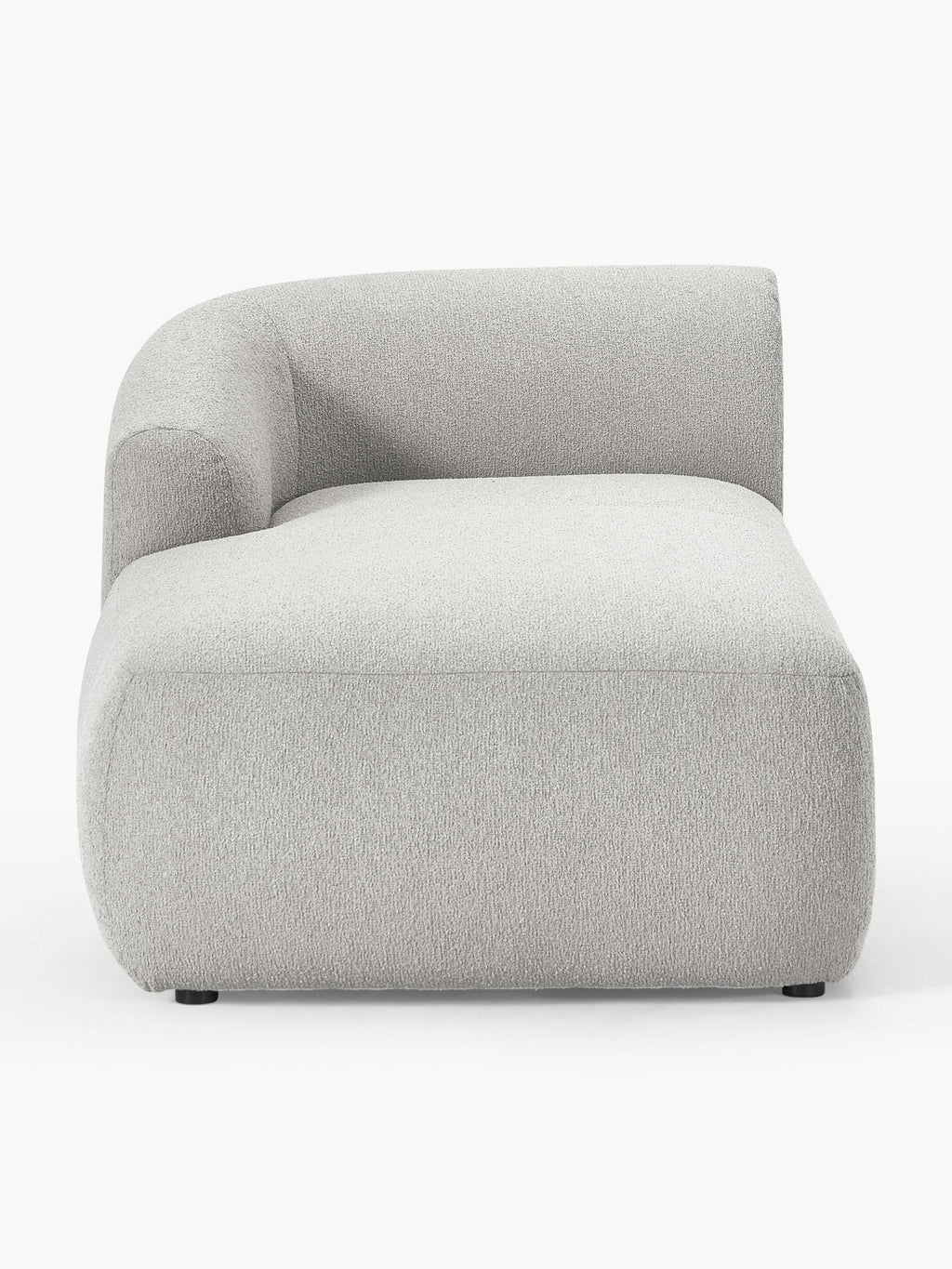 Bouclé-Chaise-Eckmodul Sofia