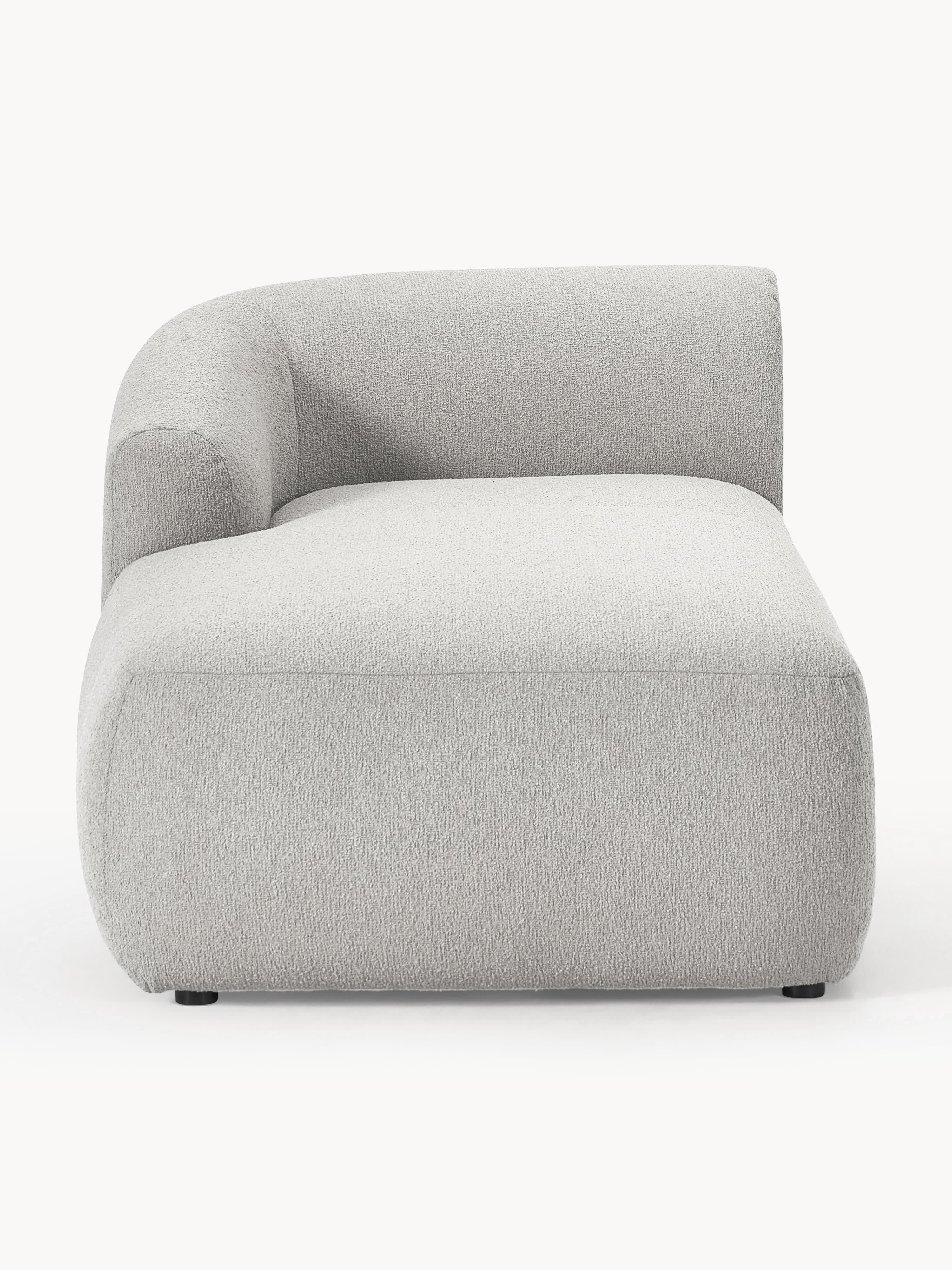 Bouclé-Chaise-Eckmodul Sofia
