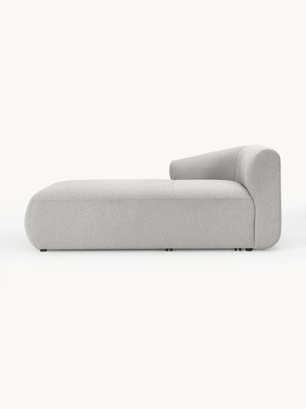 Bouclé-Chaise-Eckmodul Sofia